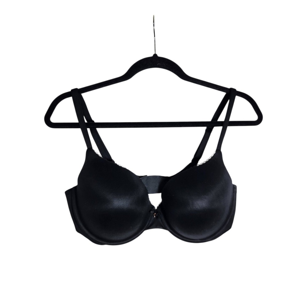 Victoria's Secret Body By Victoria Perfect Shape Bra Black 38DD Underwire